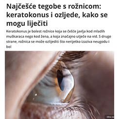 Najčešće tegobe s rožnicom (Adiva)